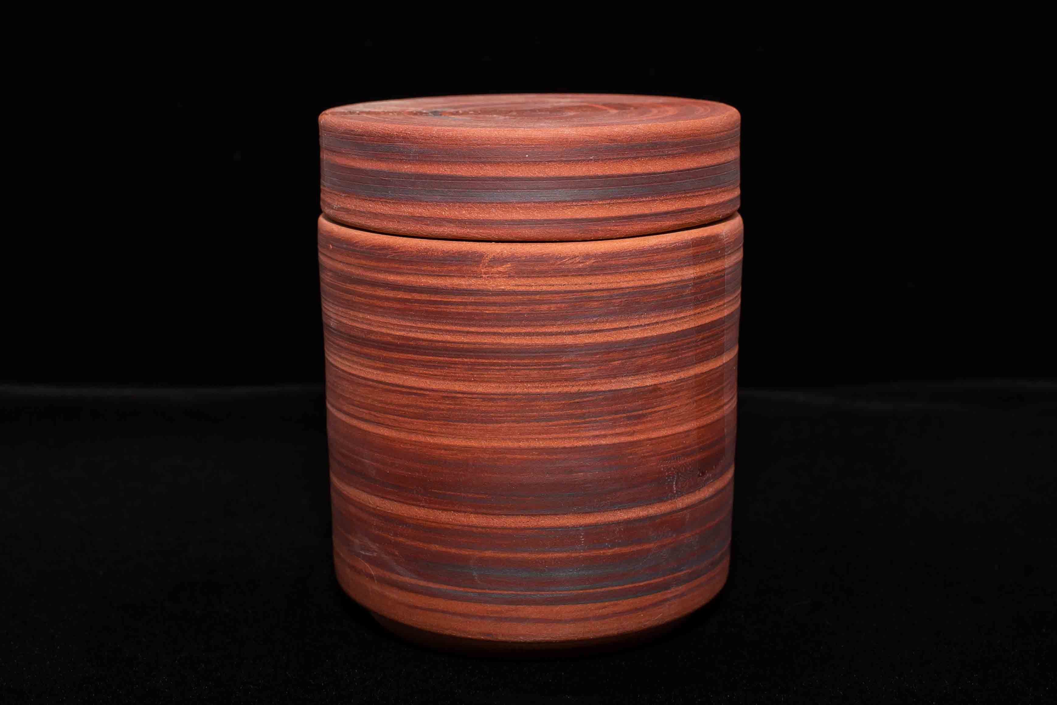 Tea Canister (150 grams) (Natural Clay Color)