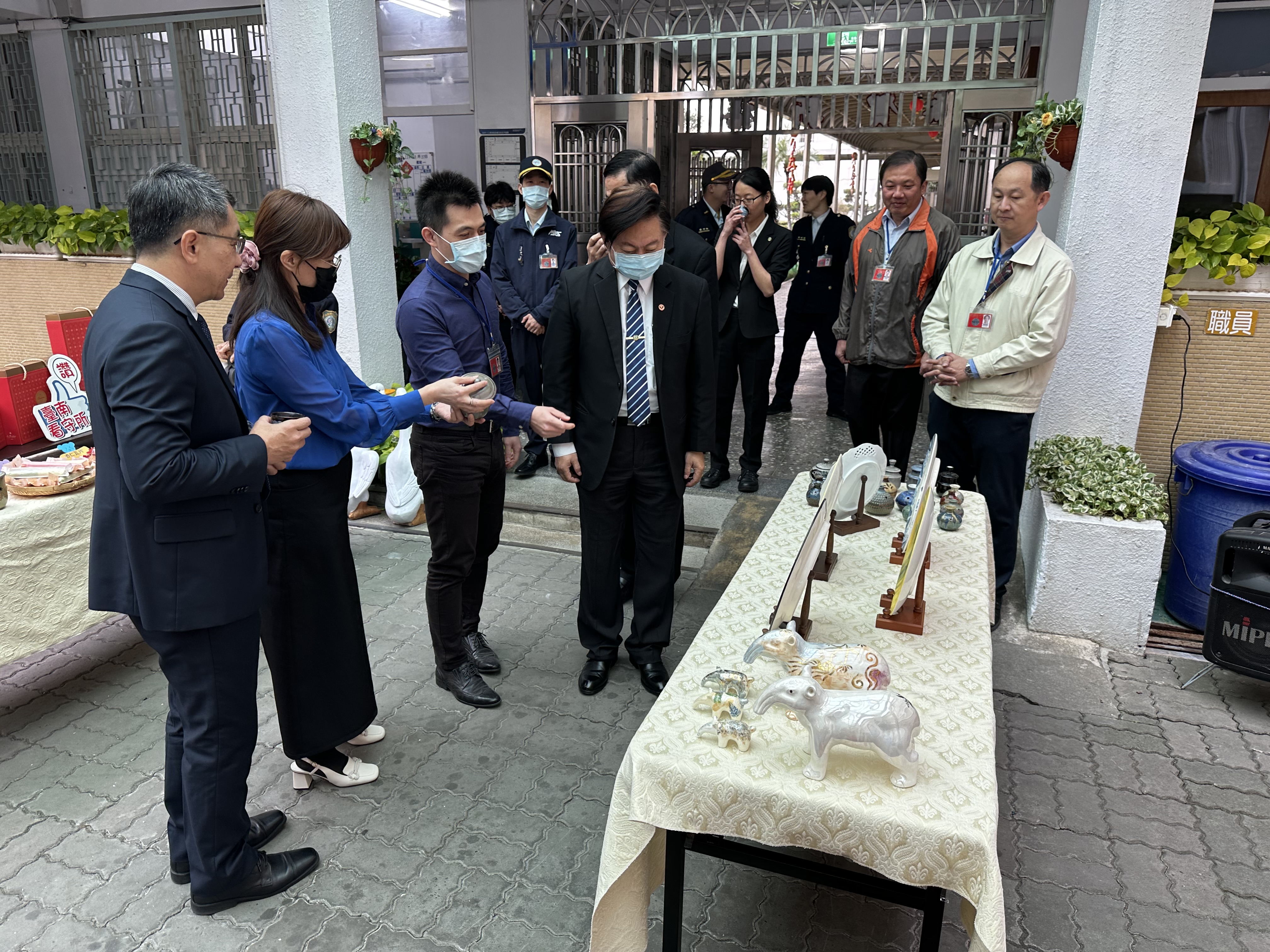 署長參觀技訓成品